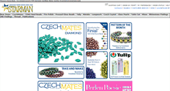 Desktop Screenshot of czechbeads.com