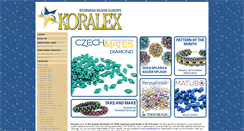 Desktop Screenshot of czechbeads.eu